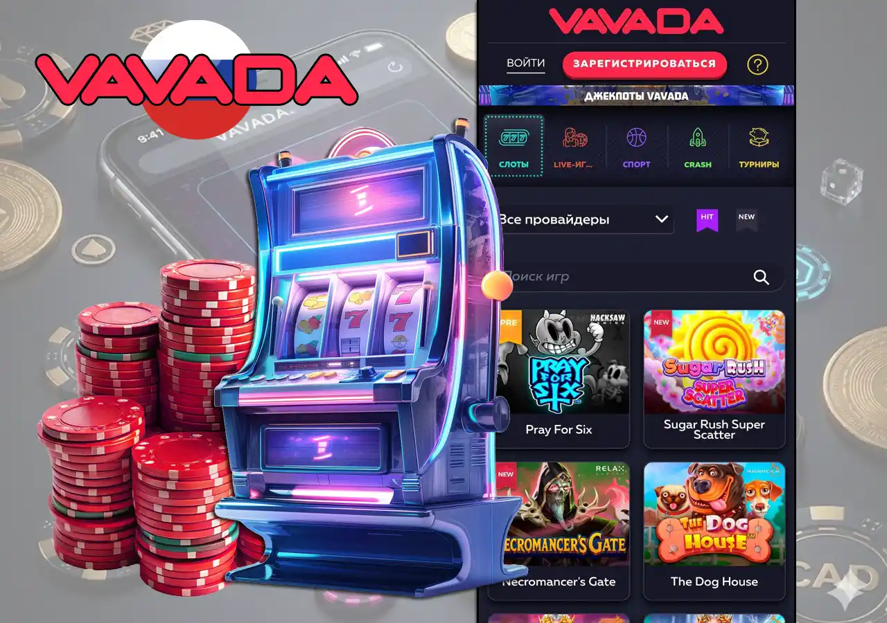 Популярные игровые автоматы и новые слоты в онлайн-казино Вавада с высокой выдачей.